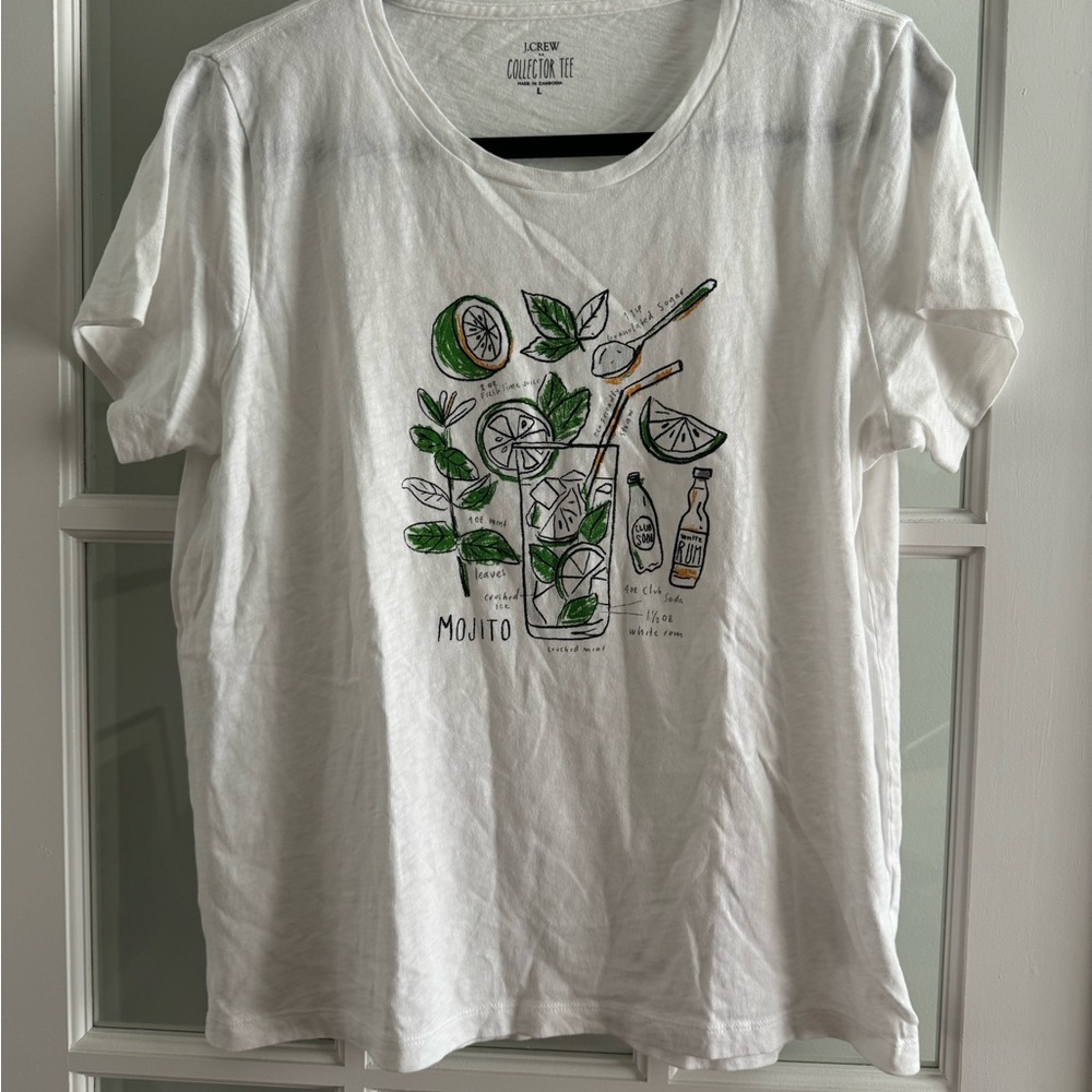 J Crew collectible Mojito Graphic tee. New without tags